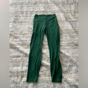 Green Align Pocket Leggings